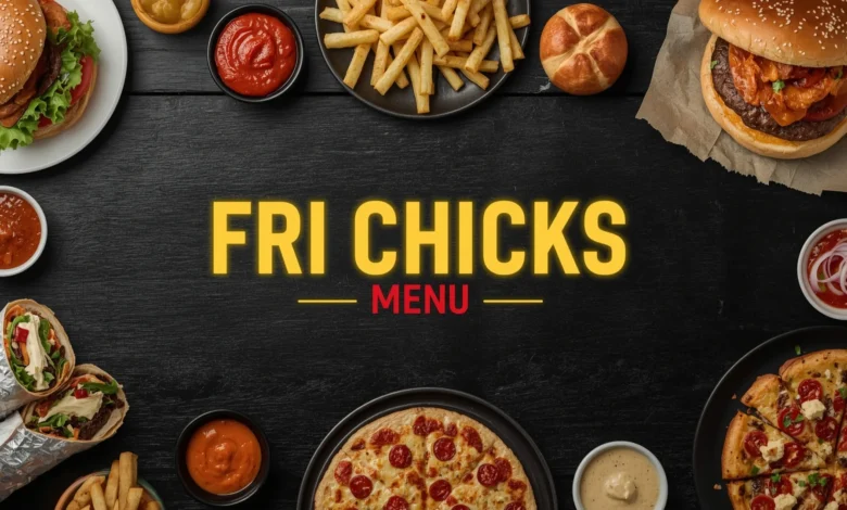 Fri Chicks Menu