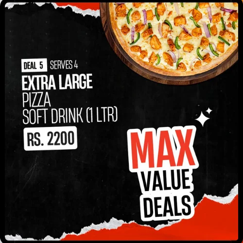 Pizza Max Menu