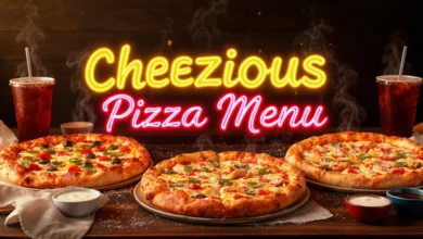 Cheezious Pizza Menu