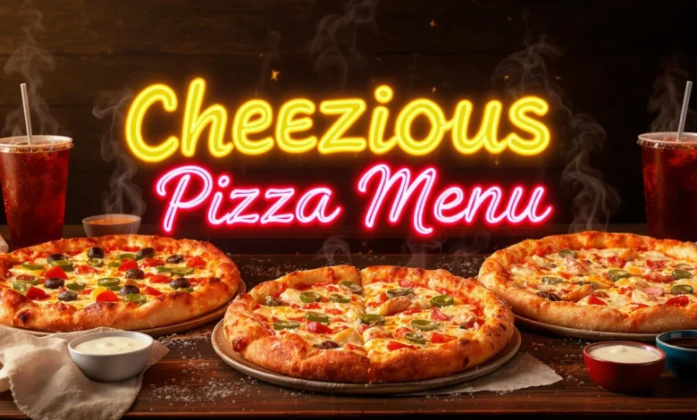 Cheezious Pizza Menu