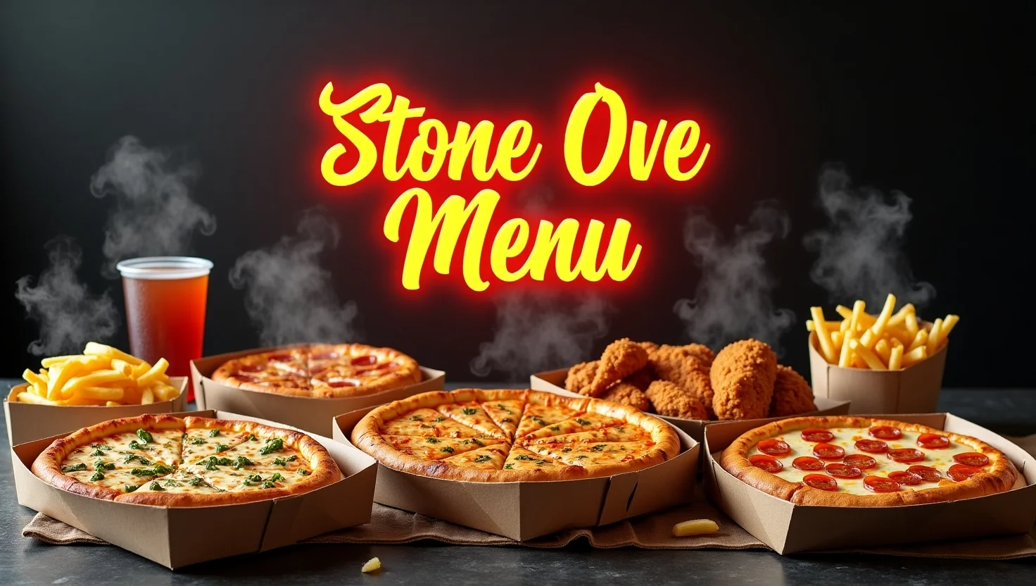 Stone Ove Menu