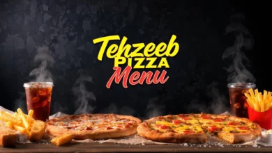 Tehzeeb Pizza Menu