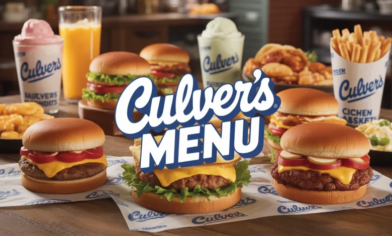 Culver's Menu
